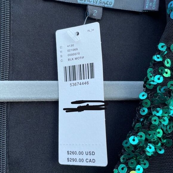 ANTHROPOLOGIE Eva Franco Glenna Sequin Midi Dress $260 Retail - Picture 4 of 4